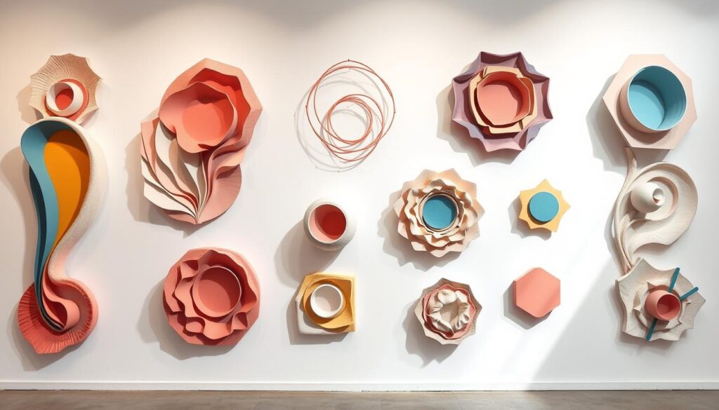 3D wall sculptures