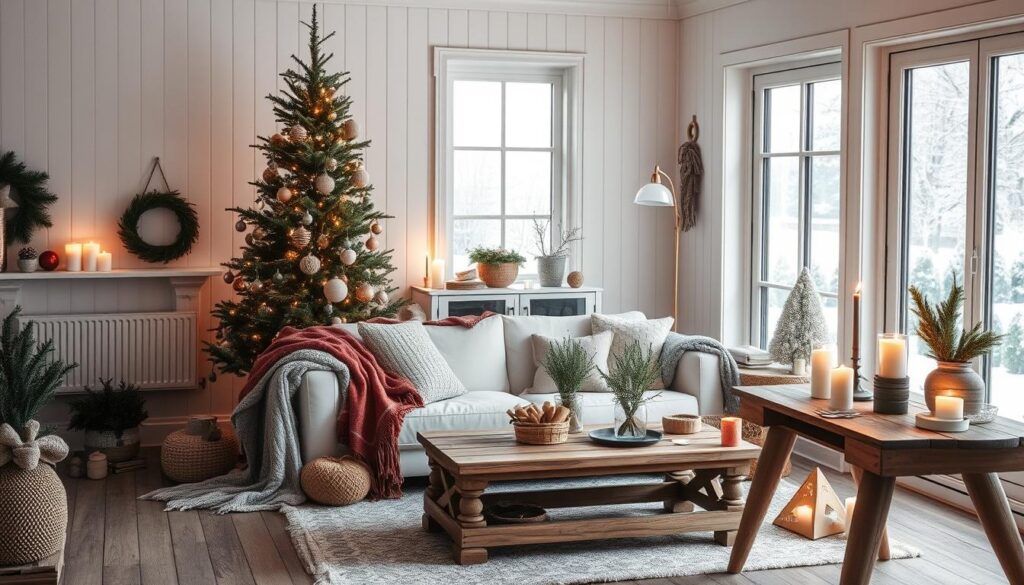 Scandinavian Christmas decor
