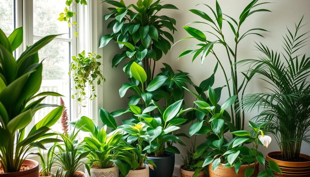 air-cleaning houseplants