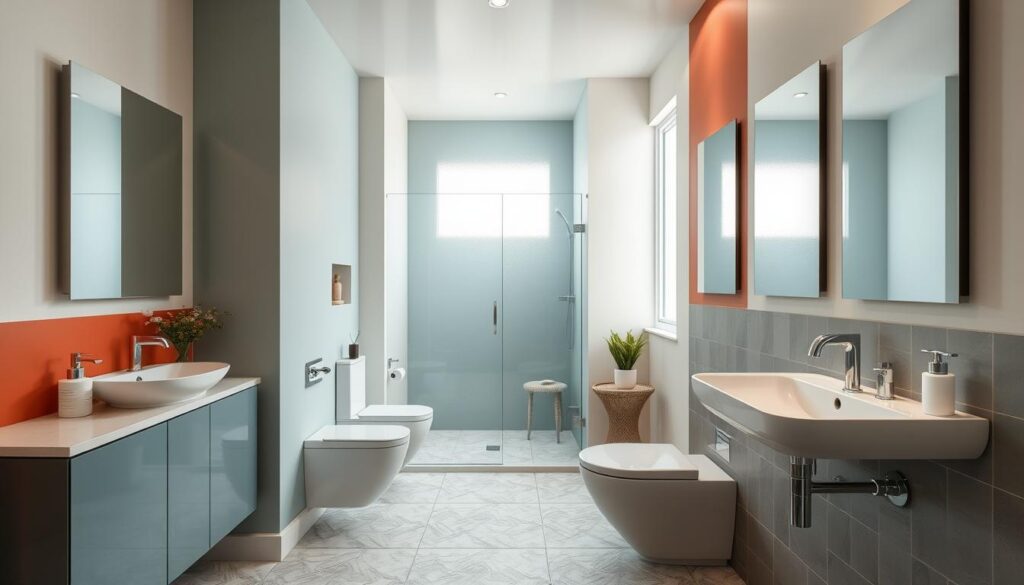 bathroom color schemes