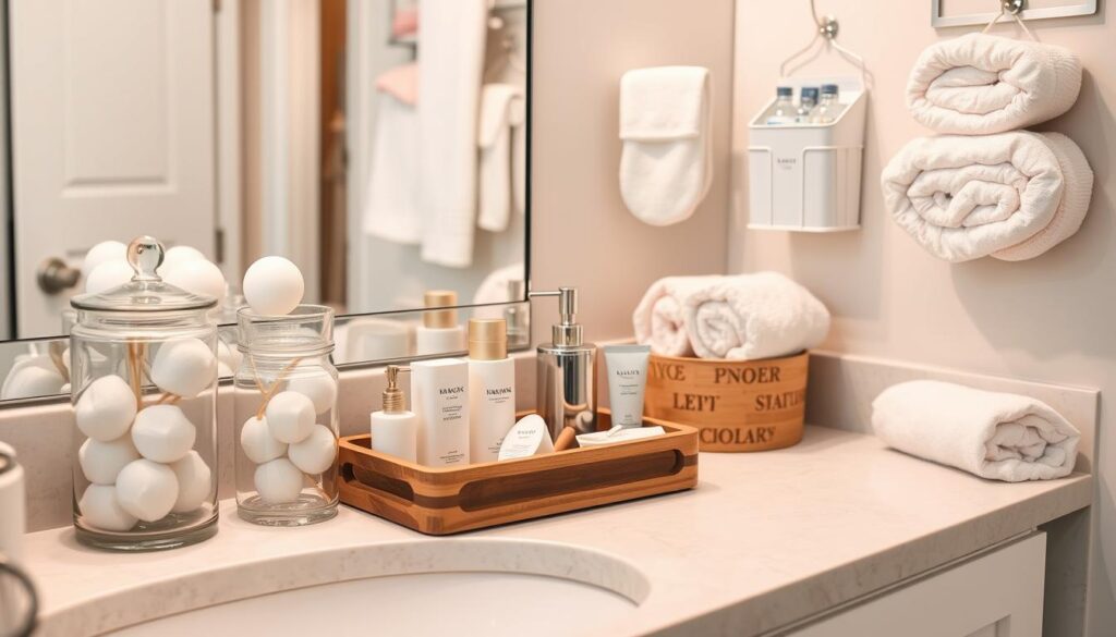 bathroom organization tools