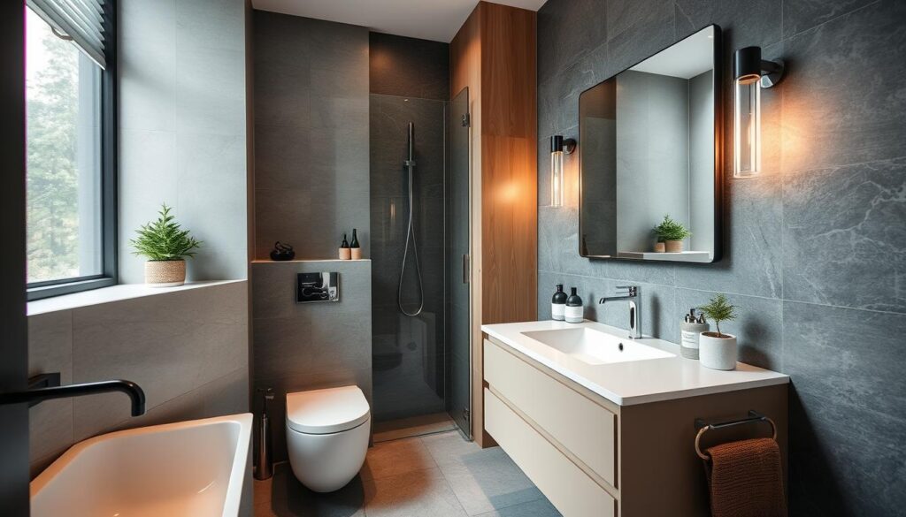 compact bathroom design
