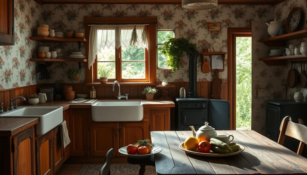 cottage core kitchen