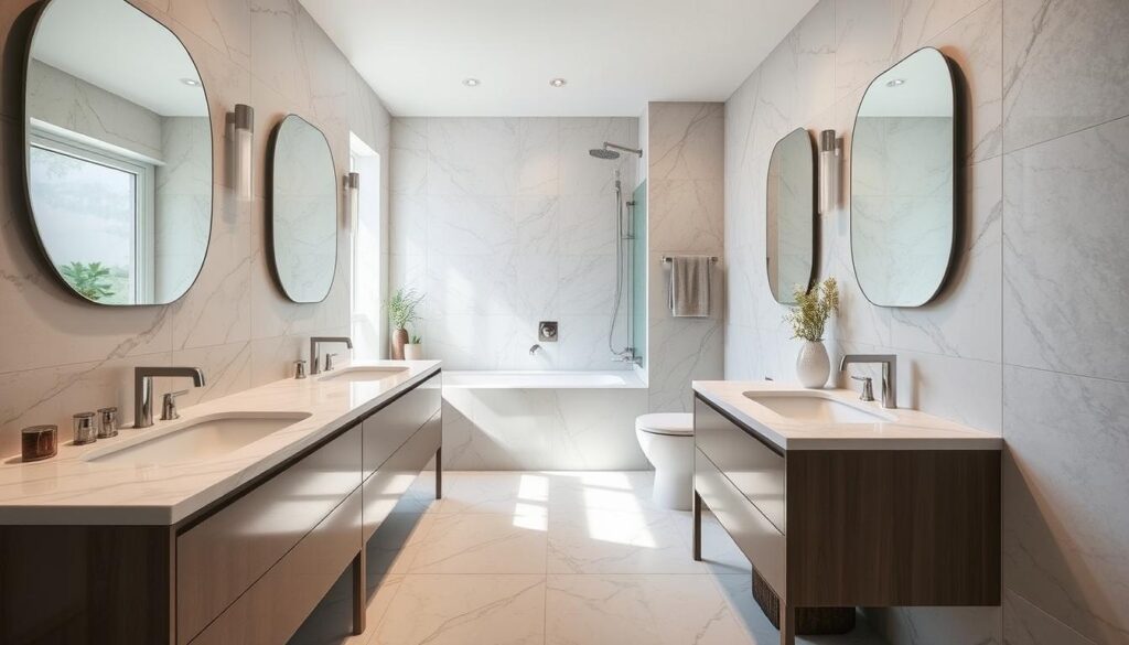 durable bathroom materials