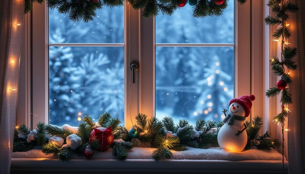 holiday window decor holiday window decor