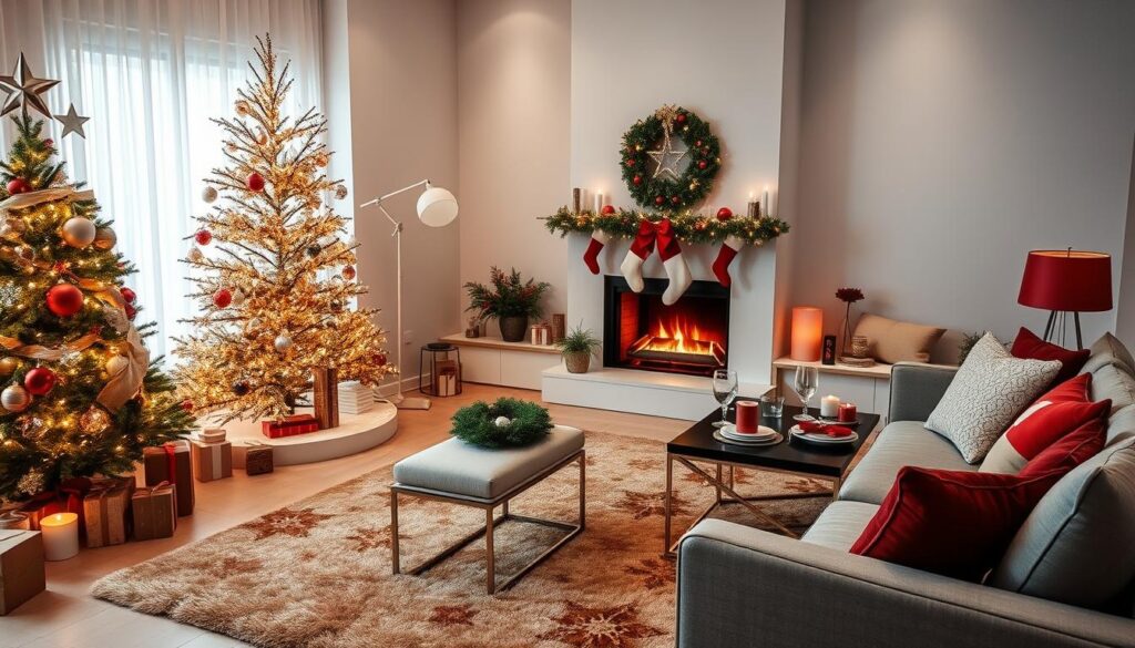 modern Christmas decor