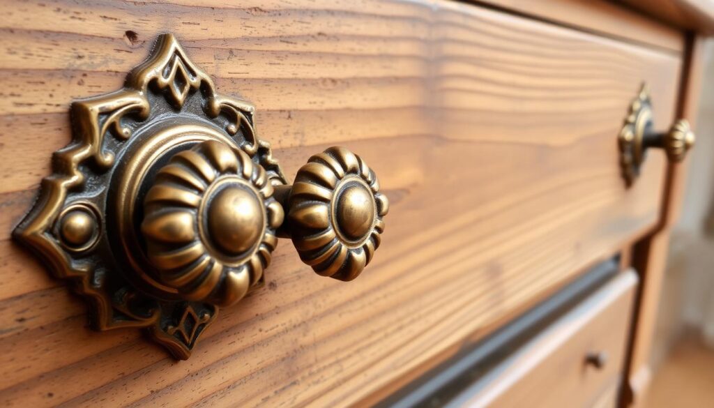 vintage furniture hardware