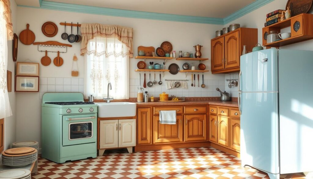 vintage kitchen design